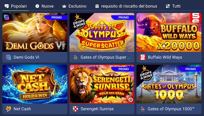1xBet Casino games